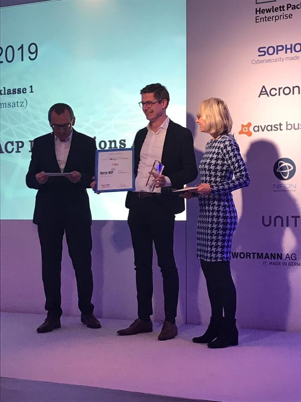 ACP ist bester Managed Service Provider 2019
