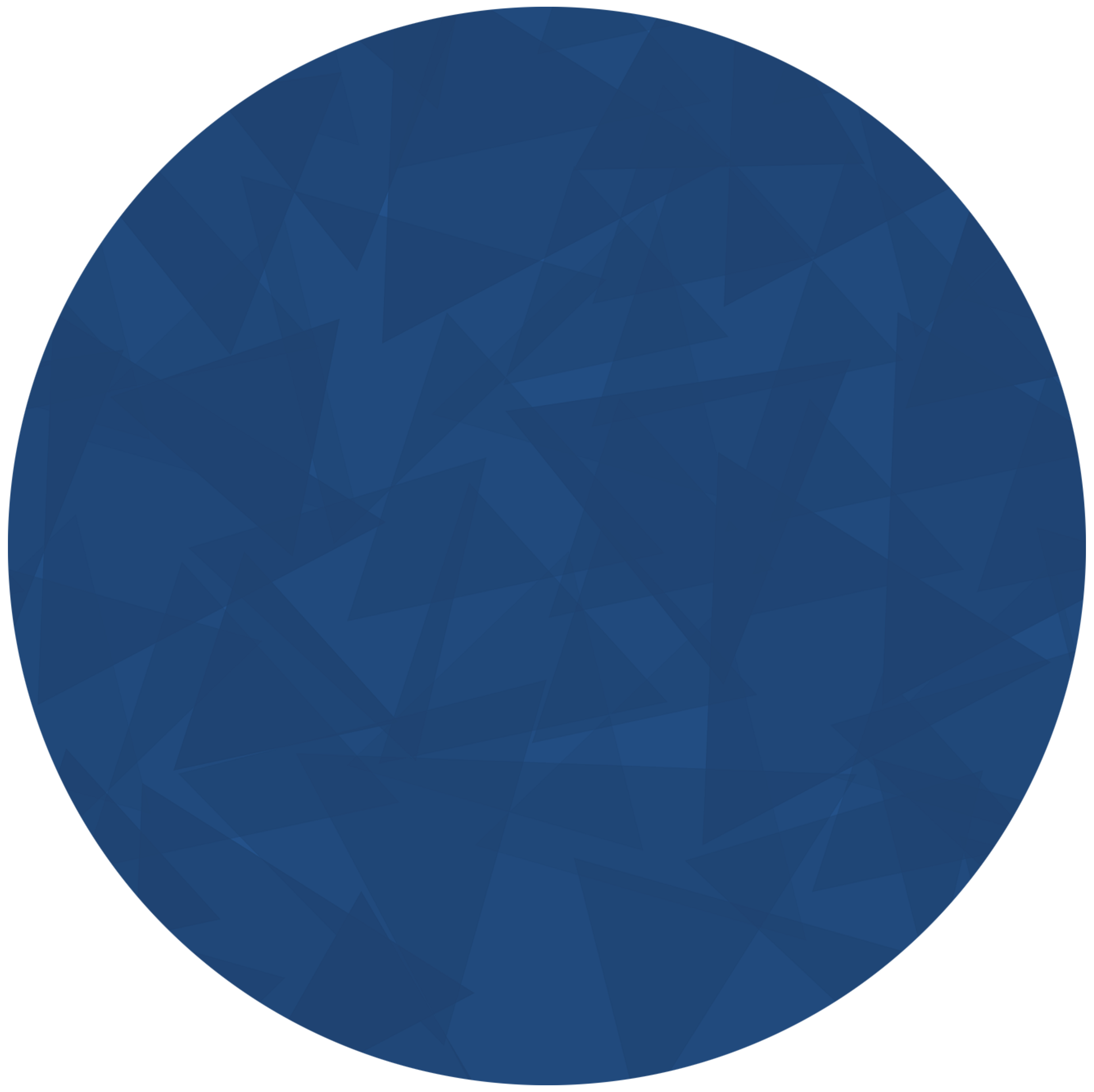 polygone-Blau Kreis-4